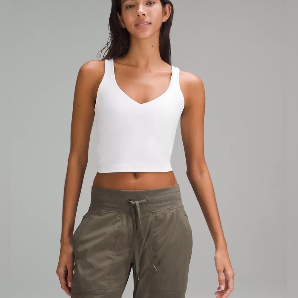Lululemon Align Tank Top in White, Size 8